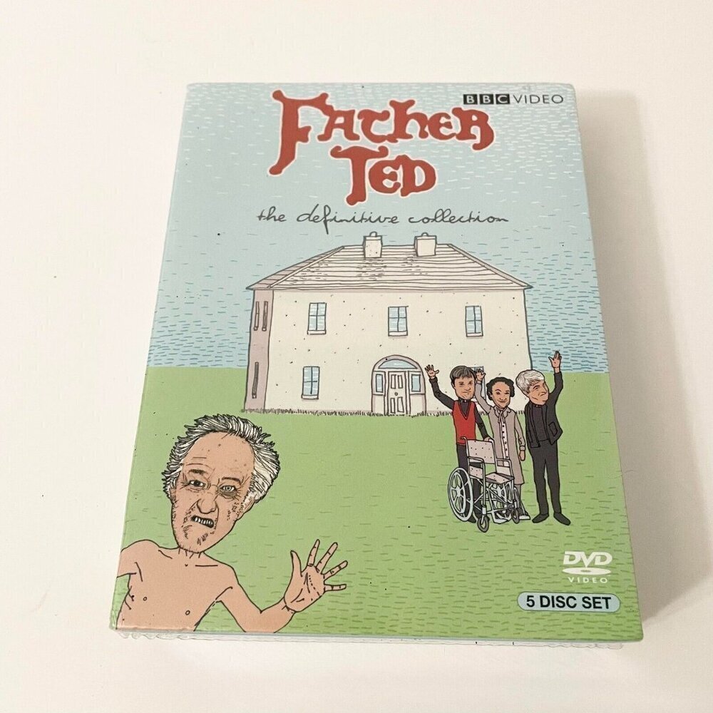 Father Ted The Definitive Collection Complete Series 5 DVD BBC Flaws to Case